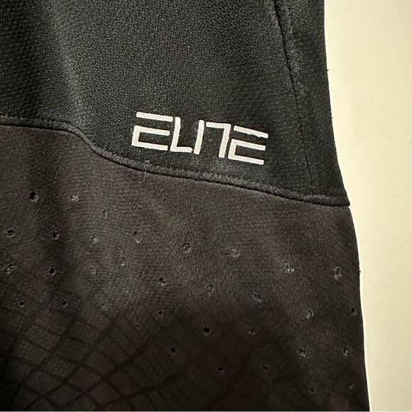 Nike Dri-Fit Black Elite Men’s Athletic Basketball Gym Shorts Size Large - Picture 3 of 6